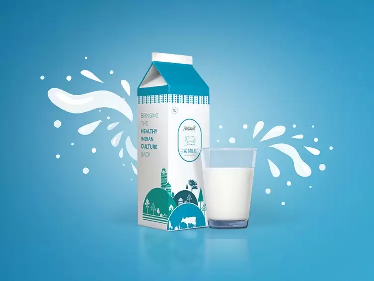 Amlaan A2 Milk Packaging