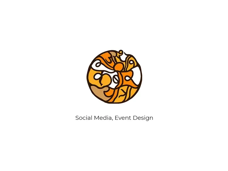 Design logo for social media event highlighting the Rajasthan Kabir Yatra.